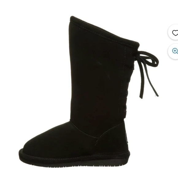 Bearpaw Phylly Youth Boots Black - Picture 1 of 12